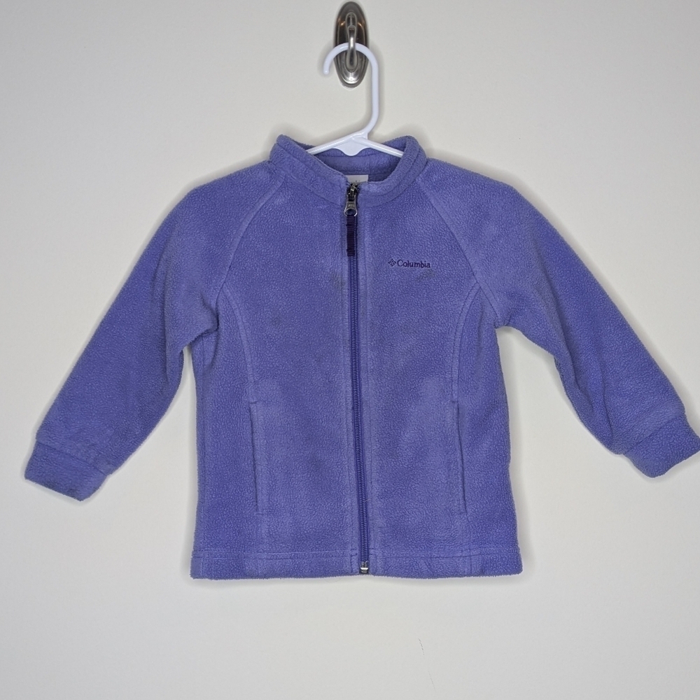 Columbia Purple Fleece Jacket Coat 18-24m